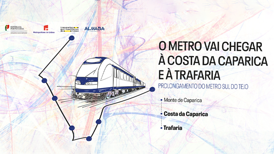 O Metro vai chegar à Costa e à Trafaria