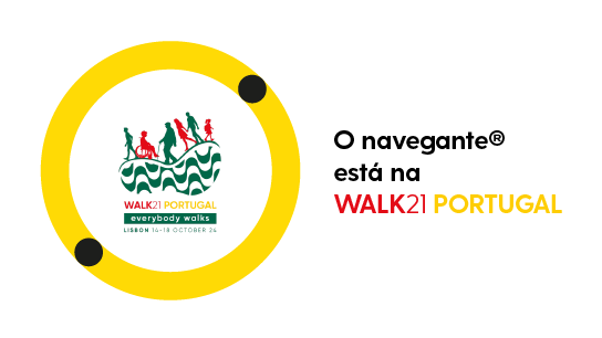 O navegante® está na Walk21